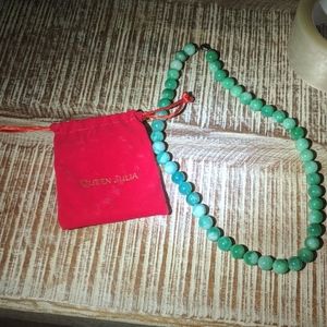 Queen Julia 18" jade necklace